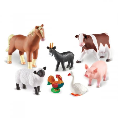 Jocuri de rol - Joc de rol - Animalute de la ferma, Learning Resources, 1-2 ani +