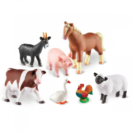 Joc de rol - Animalute de la ferma, Learning Resources, 1-2 ani + [1]