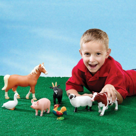 Joc de rol - Animalute de la ferma, Learning Resources, 1-2 ani + [2]