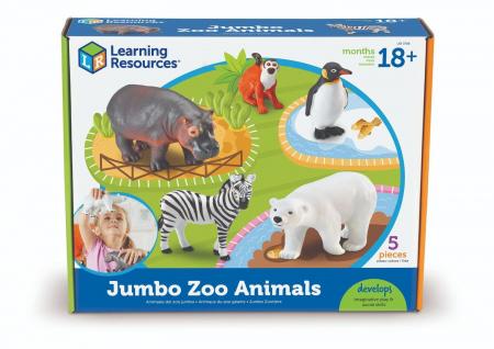Joc de rol - Animalute de la Zoo, Learning Resources, 1-2 ani + [3]