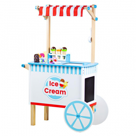 Joc de rol - Carucior de inghetata, BIGJIGS Toys, 2-3 ani + [0]