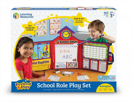 Vârsta - Joc de rol - setul micului profesor, Learning Resources, 2-3 ani +