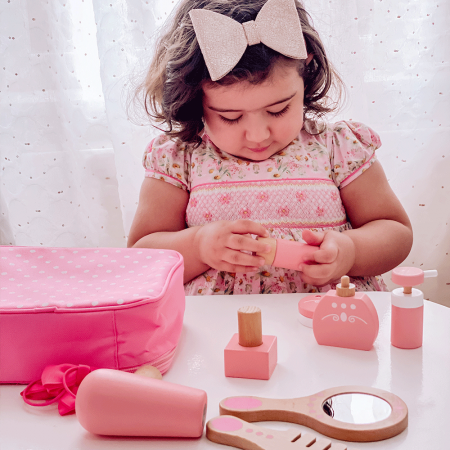 Joc de rol - Trusa de infrumusetare, BIGJIGS Toys, 2-3 ani + [12]