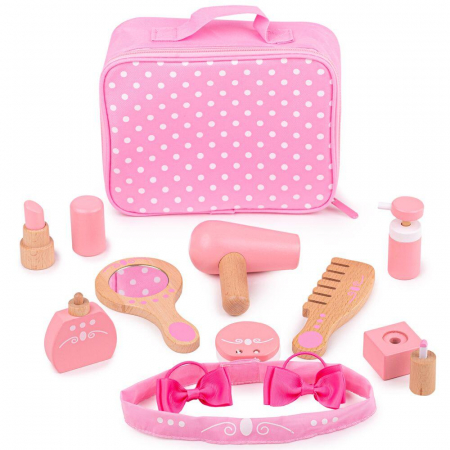 Cadouri copii - Joc de rol - Trusa de infrumusetare, BIGJIGS Toys, 2-3 ani +