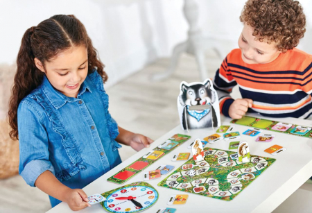 Joc de societate Cat Este Ceasul Domnule Lup WHAT'S THE TIME MR WOLF, Orchard Toys, 4-5 ani + [3]