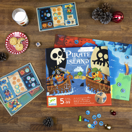 Joc de societate Insula piratilor, Djeco, 5 ani+ [4]