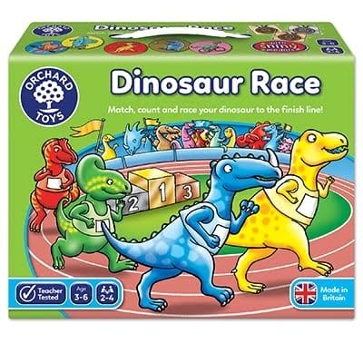 Joc de societate Intrecerea dinozaurilor Dinosaur Race, Orchard Toys, 2-3 ani + [1]