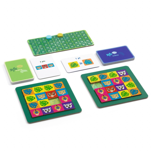 Joc de societate Jungle taquin, Djeco, 6 ani+ [3]