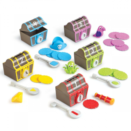 Joc de sortare - Comoara piratilor, Learning Resources, 2-3 ani + [2]