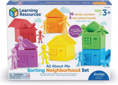 Joc de sortare - Oraselul vesel, Learning Resources, 2-3 ani + [6]