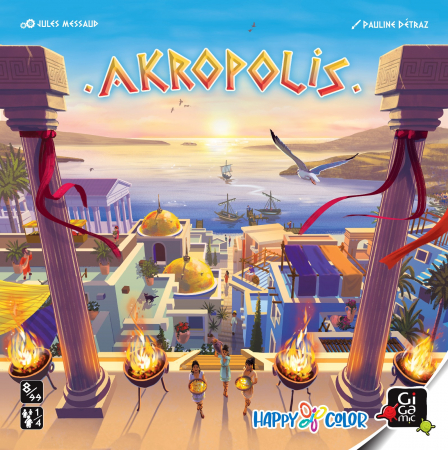 Joc de strategie AKROPOLIS, Gigamic, + 8 ani [1]