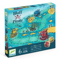 Jucarii copii 12+ ani - Joc de strategie Djeco, Bluff pirat, 6-7 ani +