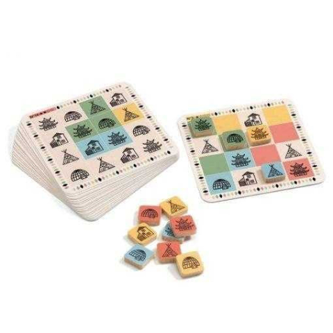 Joc de strategie Djeco, Crazy Sudoku, 6-7 ani + [1]