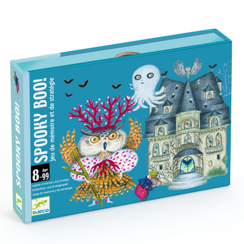 Jucarii copii 8-9 ani - Joc de strategie Djeco, Spooky Boo, 8-9 ani +