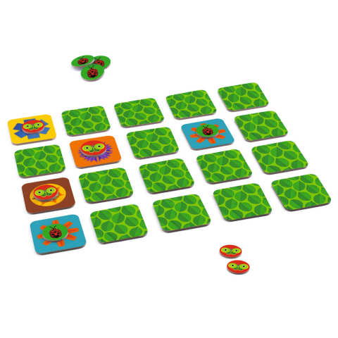 Joc de strategie Flori si insecte Djeco,, 6-7 ani + [2]