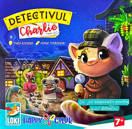 Joc de strategie si cooperare Detectivul Charlie, Loki, +7 ani [1]