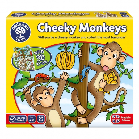 Joc educativ Cheeky Monkeys, Orchard Toys, 4-5 ani + [5]
