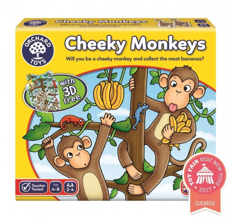 Joc educativ Cheeky Monkeys, Orchard Toys, 4-5 ani + [2]