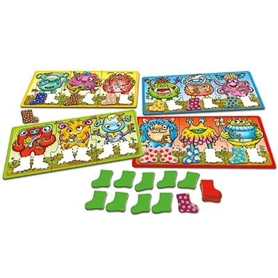 Joc educativ Cizmulitele de Cauciuc SMELLY WELLIES, Orchard Toys, 2-3 ani + [2]