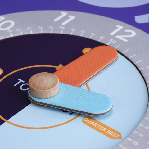 Joc educativ cu activitati, Invatam ceasul [7]