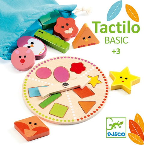 Jucarii copii 2-3 ani - Joc educativ Djeco TactiloBasic, +3 ani