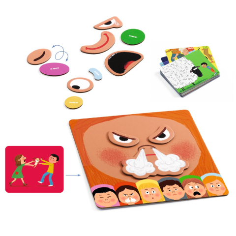 Joc educativ Emotico, Djeco, 4 ani+ [1]