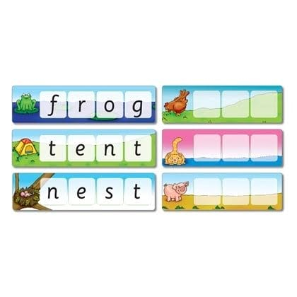 Joc educativ in limba engleza Potriveste si formeaza cuvinte MATCH AND SPELL, Orchard Toys, 4-5 ani + [2]