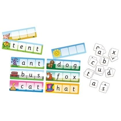 Joc educativ in limba engleza Potriveste si formeaza cuvinte MATCH AND SPELL, Orchard Toys, 4-5 ani + [1]
