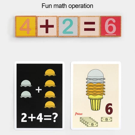 Joc educativ - Inghetata colorata, Topbright, 2-3 ani + [4]