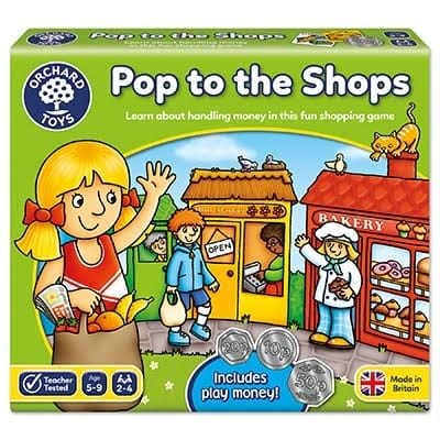 Joc educativ La cumparaturi POP TO THE SHOPS, Orchard Toys, 4-5 ani + [3]