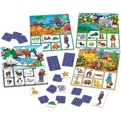 Joc educativ loto Habitate WHERE DO I LIVE, Orchard Toys, 2-3 ani + [3]