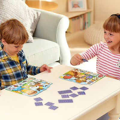 Joc educativ Loto OLD MACDONALD, Orchard Toys, 2-3 ani + [6]