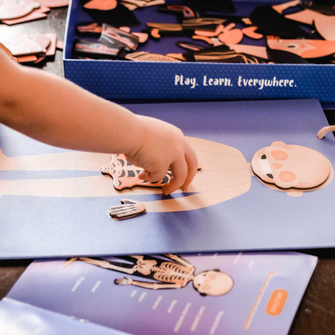 Joc educativ magnetic - Totul despre Corp si Emotii [4]