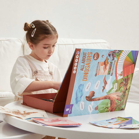 Joc educativ magnetic - Totul despre Dinozauri [5]