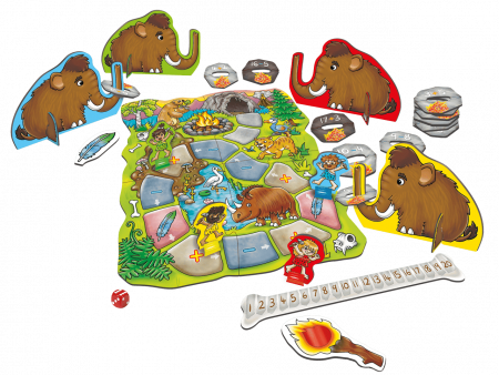Joc educativ Matematica Mamutilor MAMMOTH MATH, Orchard Toys, 4-5 ani + [3]