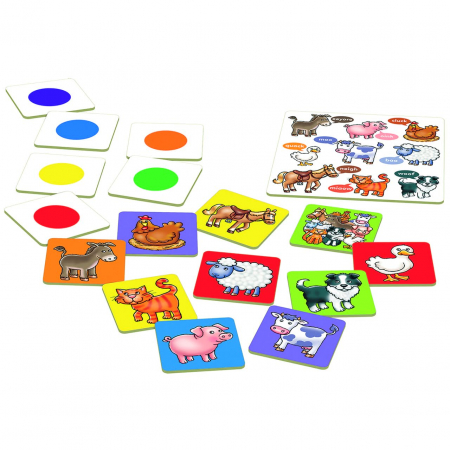 Joc educativ Moo Bee Mac MOO BAA QUACK, Orchard Toys, 2-3 ani + [3]