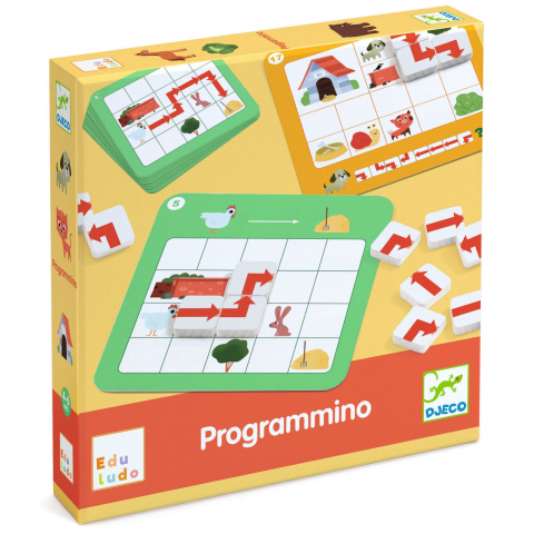 Jucarii educative 8 - 9 ani - Joc educativ Programino Djeco, 4-5 ani +