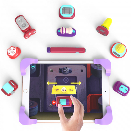 Jocuri si jucarii educative - Joc educativ Tacto electronics PlayShifu
