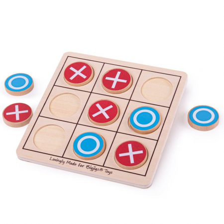 Jucarii copii 2-3 ani - Joc educativ - X si Zero, BIGJIGS Toys, 2-3 ani +
