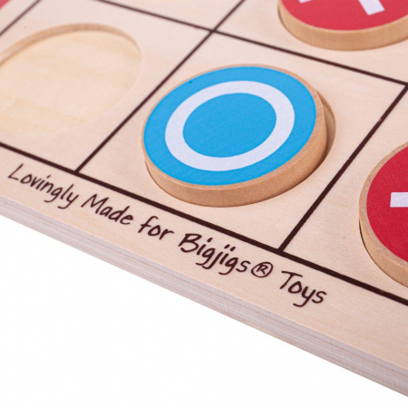 Joc educativ - X si Zero, BIGJIGS Toys, 2-3 ani + [2]