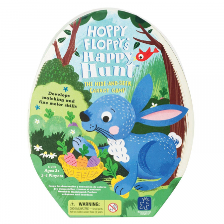 Jocuri de societate - Joc - Iepurasul Hoppy Floppy si morcovii, Educational Insights, 2-3 ani +