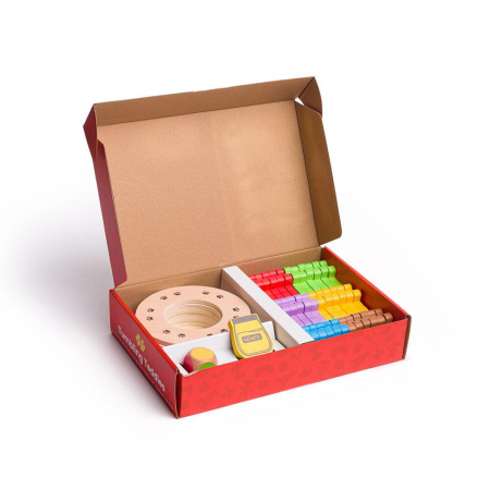 Joc indemanare - Cursa ursuletilor, BIGJIGS Toys, 2-3 ani + [4]
