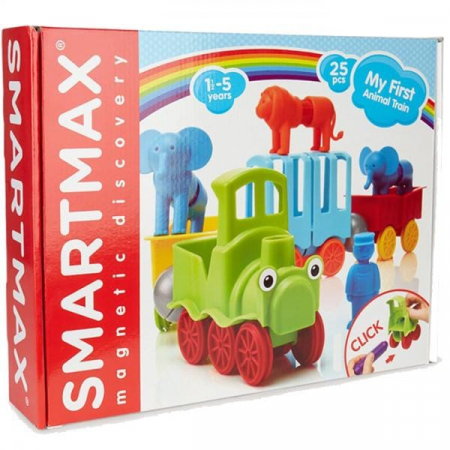 Jucarii copii 2-3 ani - Joc indemanare Smartmax my first animal train, 2-3 ani +