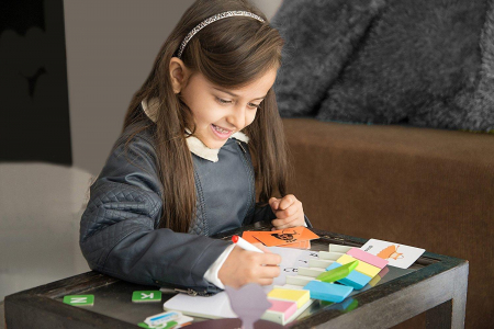 Joc interactiv - Invatam sa scriem cu pisicuta, Chalk and Chuckles, 4-5 ani + [2]