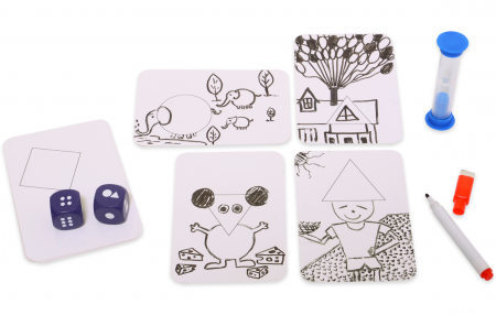 Joc interactiv - Inventeaza o poveste, Chalk and Chuckles, 4-5 ani + [4]