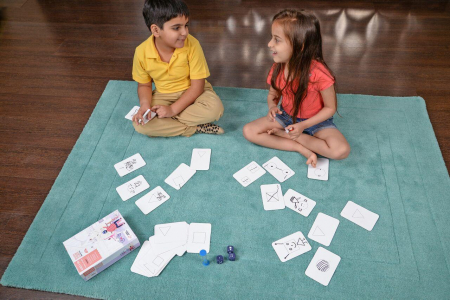 Joc interactiv - Inventeaza o poveste, Chalk and Chuckles, 4-5 ani + [1]