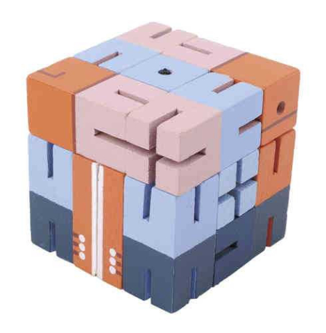 Vârsta - Joc logic 3D puzzle Boy albastru, Fridolin, 8-9 ani +