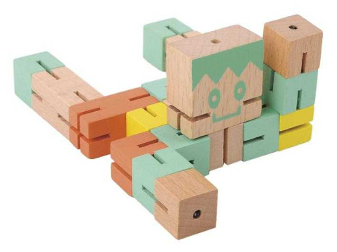 Joc logic 3D puzzle Boy verde, Fridolin, 8-9 ani + [2]