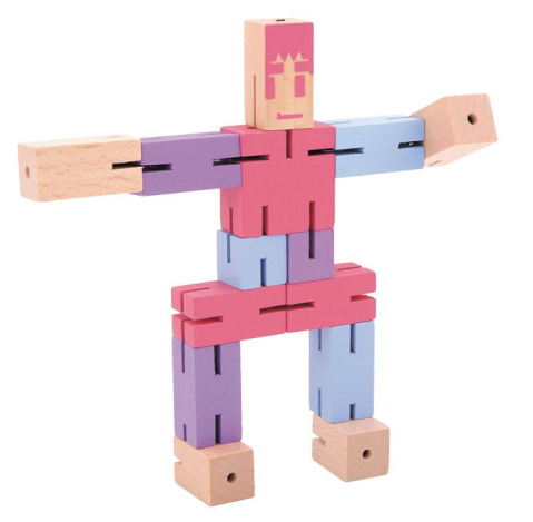 Joc logic 3D puzzle Figurina violet, Fridolin, 6-7 ani + [3]