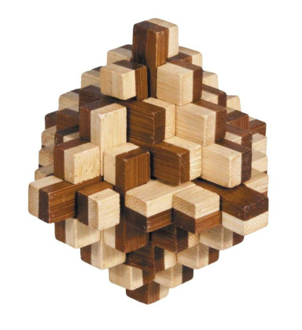 Vârsta - Joc logic IQ din lemn bambus 3D Iceberg, Fridolin, 8-9 ani +